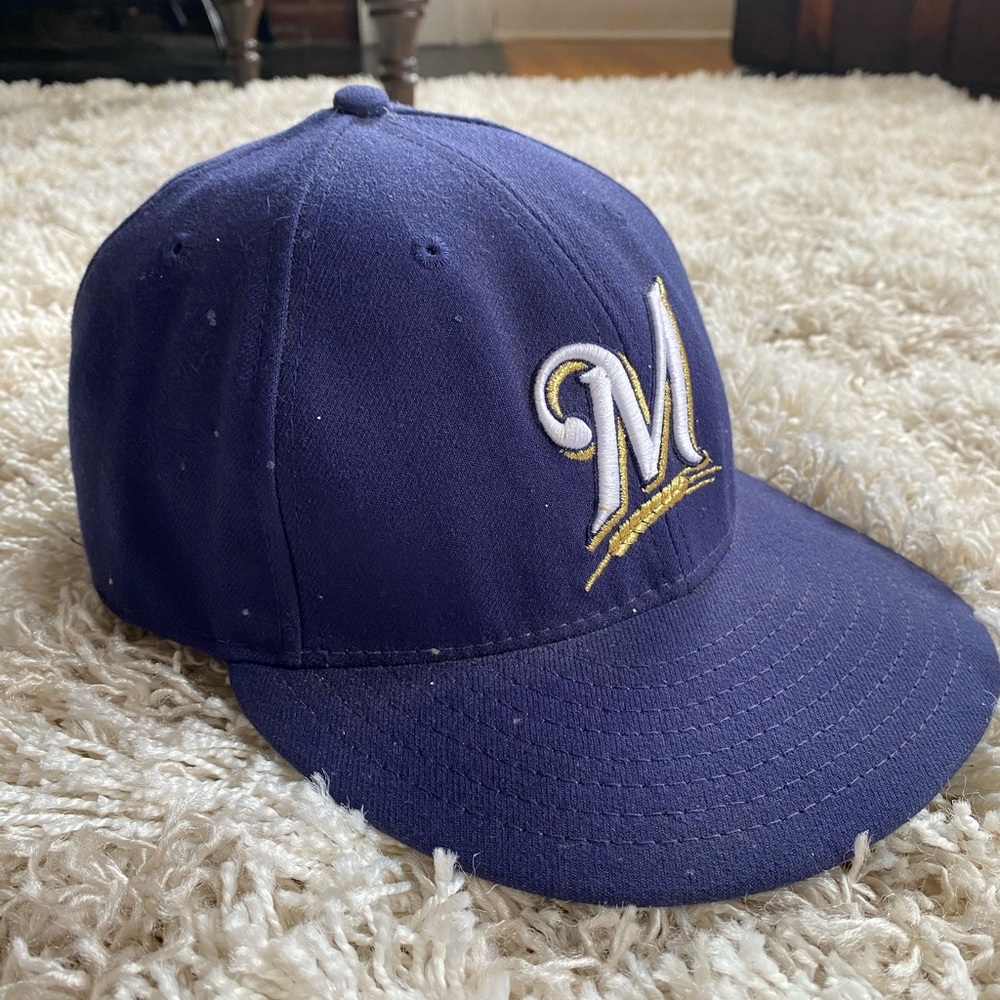 MLB Milwaukee Brewers wool cap